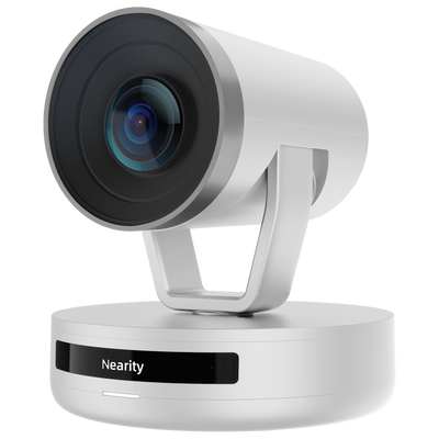 Nearity Telecamera PTZ USB - Risoluzione 1080p - Angolo di visione 122° - Zoom 3x - Movimento panoramico 350º - Plug &amp; Play