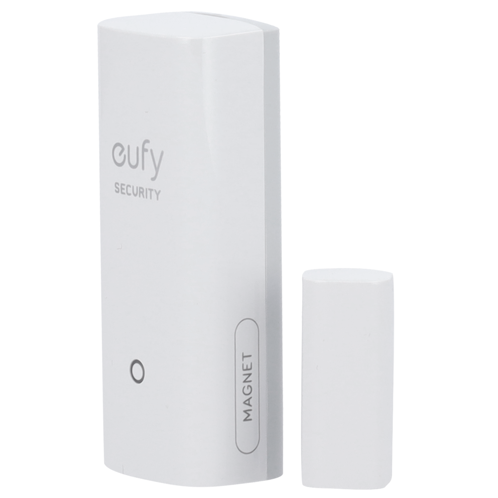 Sensore di apertura Eufy by Anker  - Wireless 868 MHz - Compatibile con il sistema di allarme Eufy - Pulsante per collegamento rapido a HomeBase - Alimentazione a batteria - facile installazione