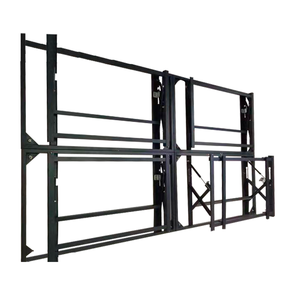 Struttura di supporto per Video Wall - Installazione su parete - Adatto per 4 schermi di 46" - Installazione di monitor in modalità 2x2 - Struttura metallica