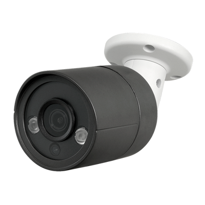 Telecamera Bullet IP 5 Megapixel - 1/2.5" 5 Mpx CMOS - Compressione H.265 / H.264 - Ottica 3.6 mm - Array IR Distanza 30 m - IP66 | Audio