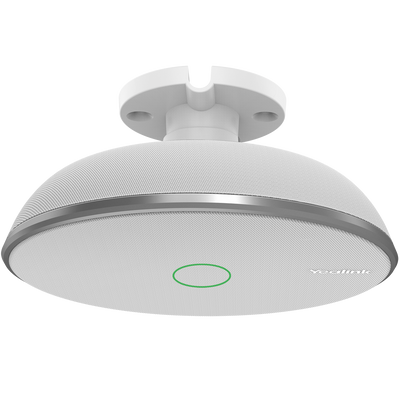 Array di 8 microfoni - Portata 6m e 360º - Intervallo di frequenza 100Hz -16 KHz - Power over Ethernet (PoE) - Indicatore LED