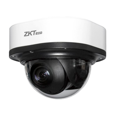 Telecamera IP dome 2 Mp LPR - 1/2.8” Sony STAVIS CMOS - Funzione OCR (lettura targhe integrata) - Lente motorizzata 3.35~10.05 mm - IR LED portata 50 m | RS485 - Software LPR integrato | ZKBioCV